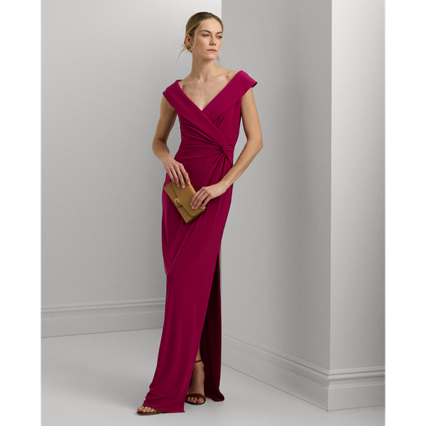 Ralph lauren jersey gown hotsell