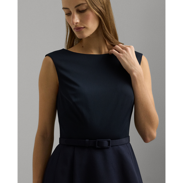 大人気新品セール ブ Belted Faille & Jersey Gown for Women | Ralph Lauren® PA トップス