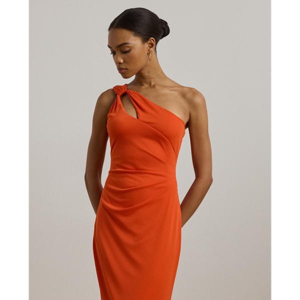 Jersey One-Shoulder Cocktail Dress for Women | Ralph Lauren® BR