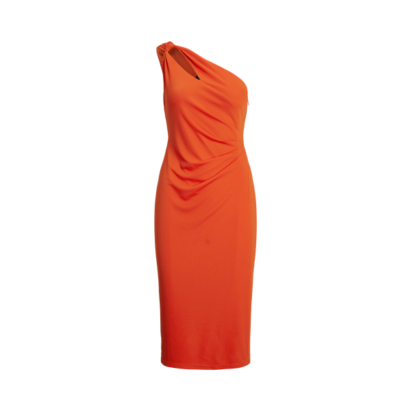 Jersey One-Shoulder Cocktail Dress Lauren 1