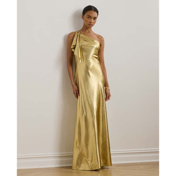 Women s Gold Evening Dresses Jumpsuits Ralph Lauren