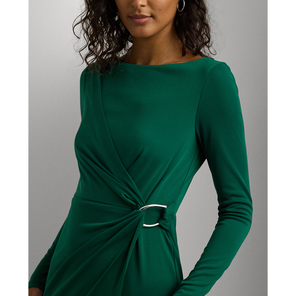 Jersey Long Sleeve Cocktail Dress