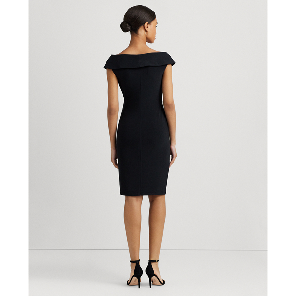 Ralph lauren cold shoulder gown outlet