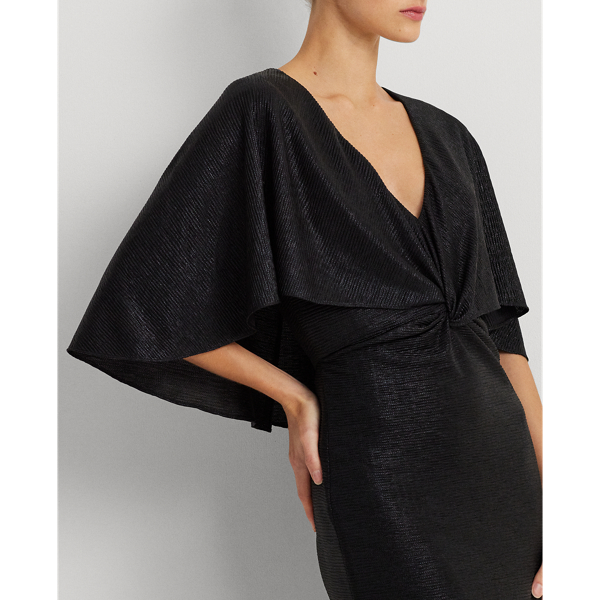 Front cape dress sale