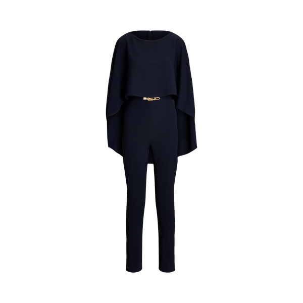 Ralph lauren black jumpsuit hotsell