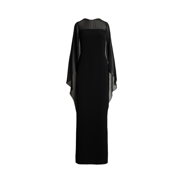 Cape Georgette Gown for Women Ralph Lauren BE