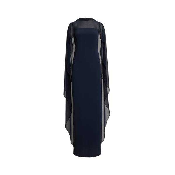 Cape Georgette Gown for Women | Ralph Lauren® BR
