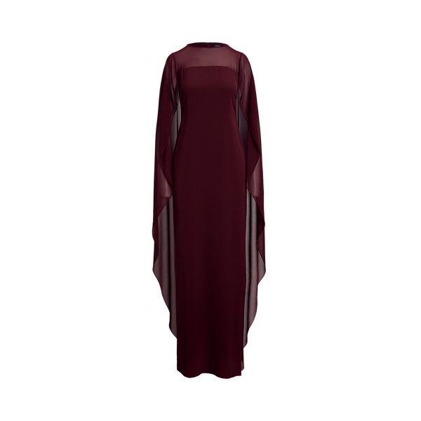 オールインワン・サロペット Lauren Ralph Lauren Lavati Longsleeve Cocktail Dress LAUREN Ralph Lauren Cape Georgette Cocktail Dress SKU