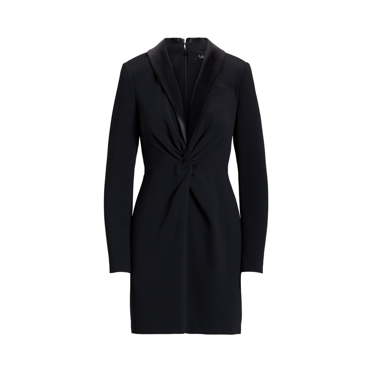 【LAUREN RALPH LAUREN】BUCKLE-TRIM DOUBLE-FACED CREPE DRESS s7-AI253956413001_lifestyle?