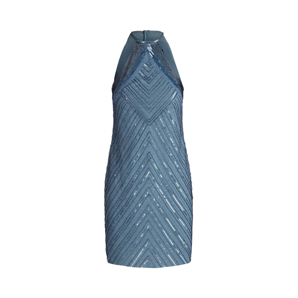 【送料&関税込】Ralph Lauren Mesh Dress With Beads Palm-Frond-Motif Beaded Mesh Gown