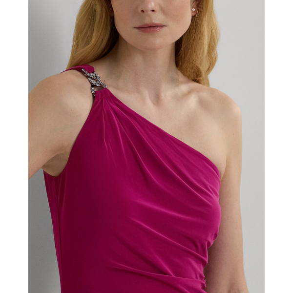 Lauren ralph lauren one shoulder dress online