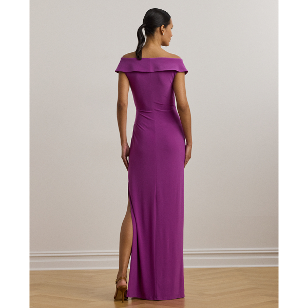 Jersey Off-the-Shoulder Gown for Women | Ralph Lauren® OM