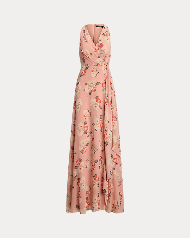 Polka-Dot Georgette Dress Polka-Dot Georgette Dress