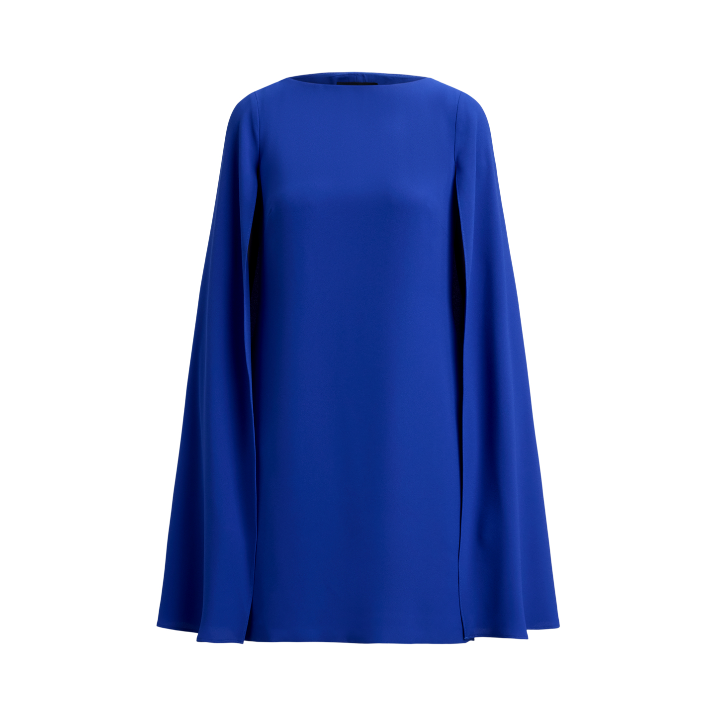 Женское платье Ralph Lauren Cape Georgette Cocktail, цвет: Королевский синий — фото 5