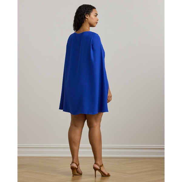 NEW Ralph Lauren Cape good Sleeve Dress