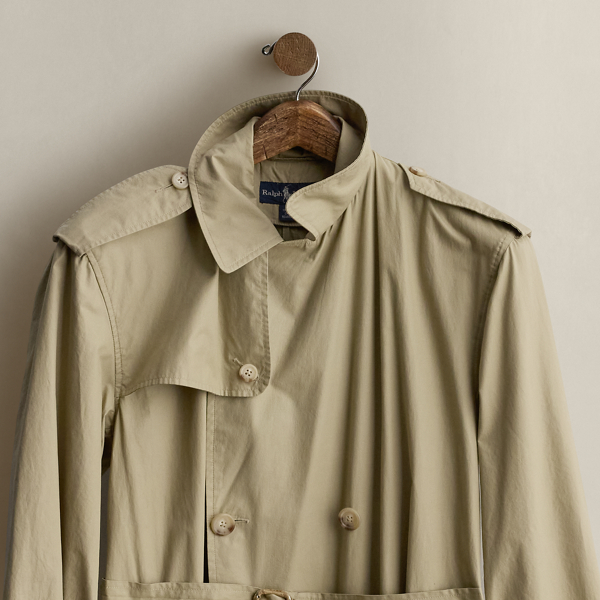 c. 1980s Trench Coat - Size 8