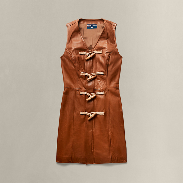 1995 Leather Dress - Size 2