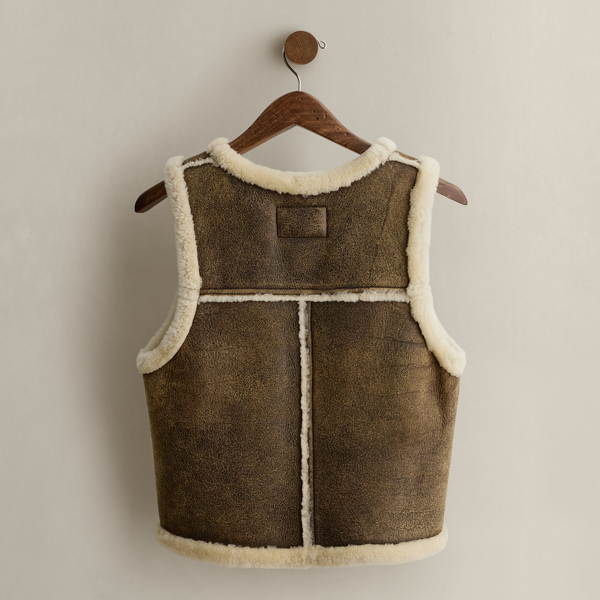 1989 Shearling Vest - Size M