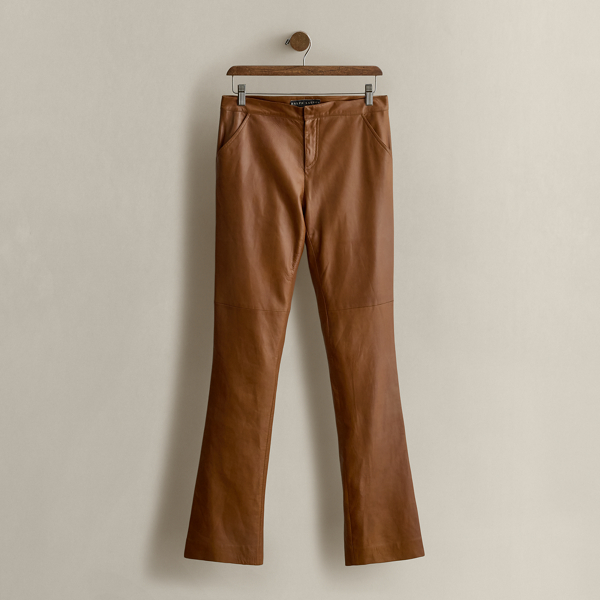 Multi c. 2005 Leather Pant - Size 6 Ralph Lauren Vintage 1