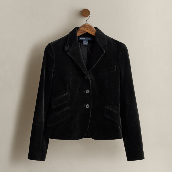 Multi c. 2008 Corduroy Jacket - Size 4 Ralph Lauren Vintage 1