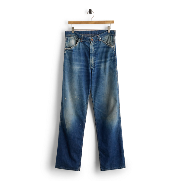 1940s Denim Carpenter Pant - Size 30W Vintage Curated by Double RL 1