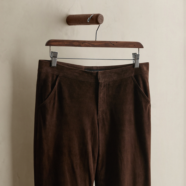 c. 2007 Goat-Suede Pant - Size 6