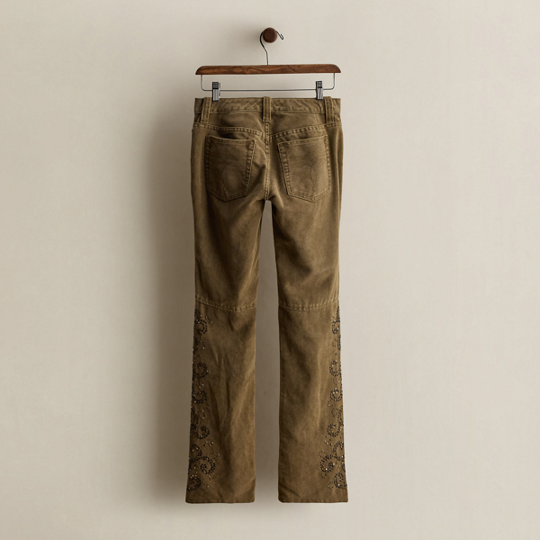 c. 2008 Studded Cotton Pant - Size 4