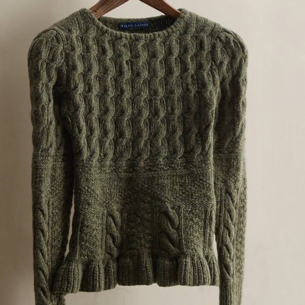 2011 Aran-Knit Sweater - Size M