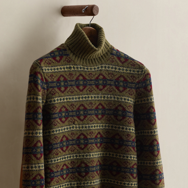 2002 Fair Isle Turtleneck - Size M