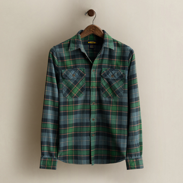 c. 2009 Plaid Flannel Shirt - Size 8