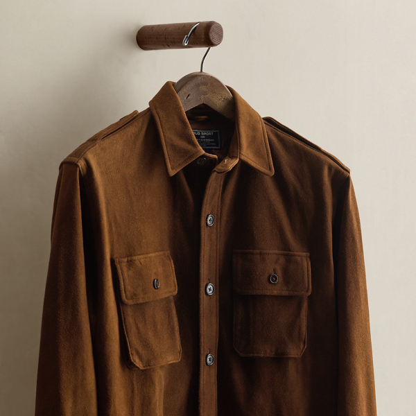 c. 1995 Leather Shirt - Size L