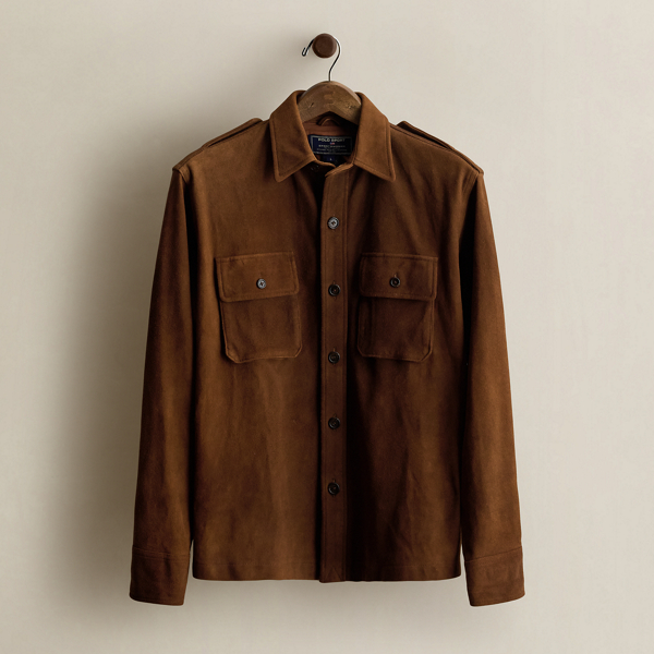 c. 1995 Leather Shirt - Size L
