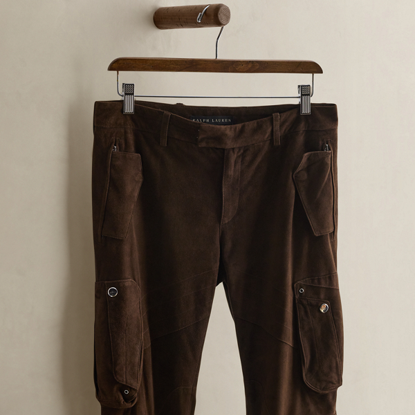 c. 2007 Goat-Suede Pant - Size 6