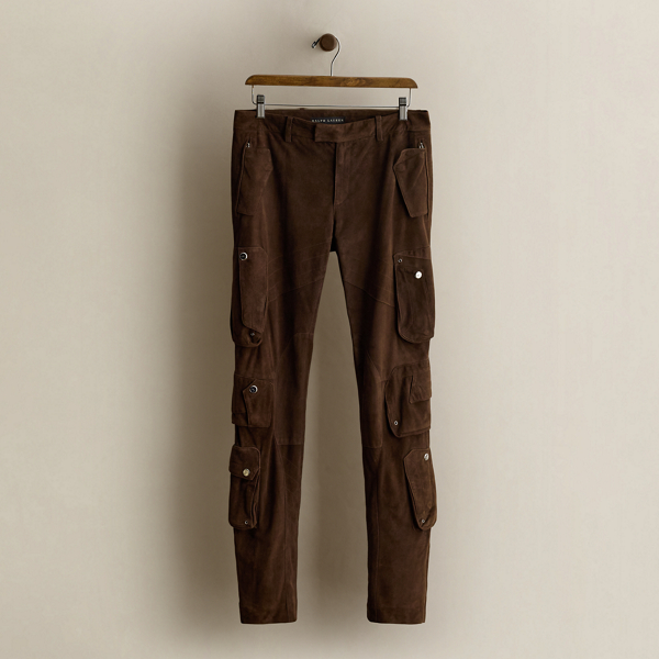 c. 2007 Goat-Suede Pant - Size 6