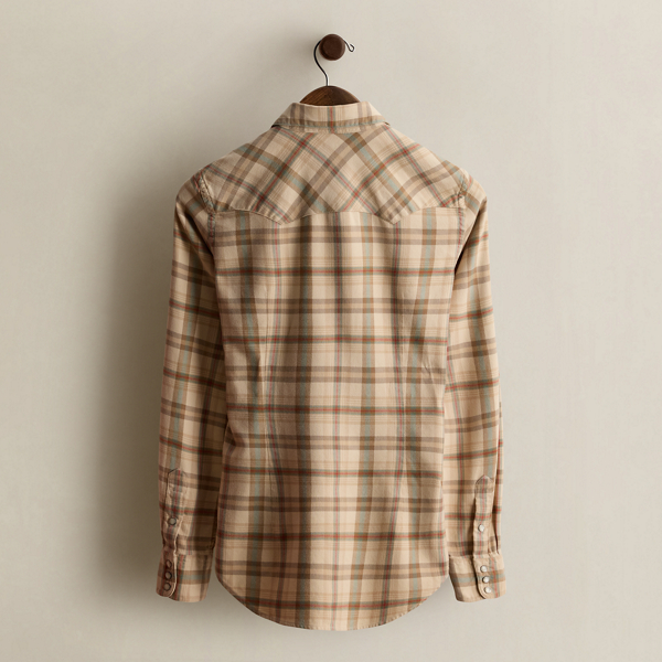 c. 2008 Plaid Western Shirt - Size 4