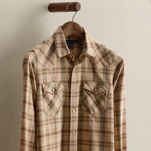 c. 2008 Plaid Western Shirt - Size 4