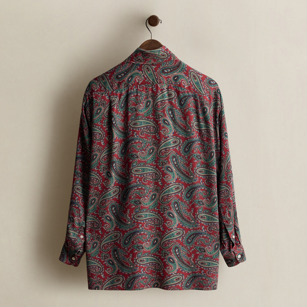 c. 1985 Paisley Blouse - Size 10