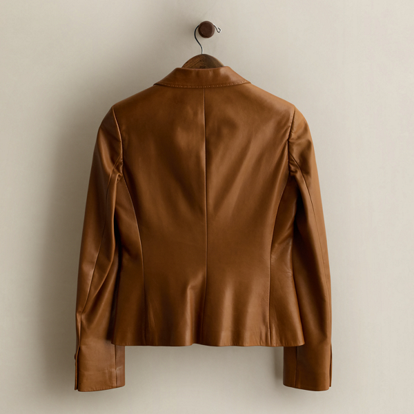 c. 2007 Lambskin Blazer - Size 8