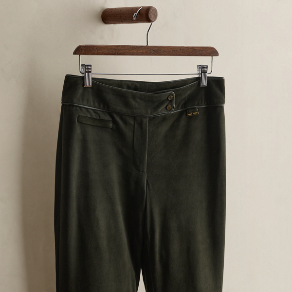 c. 2007 Lamb-Suede Pant - Size 6