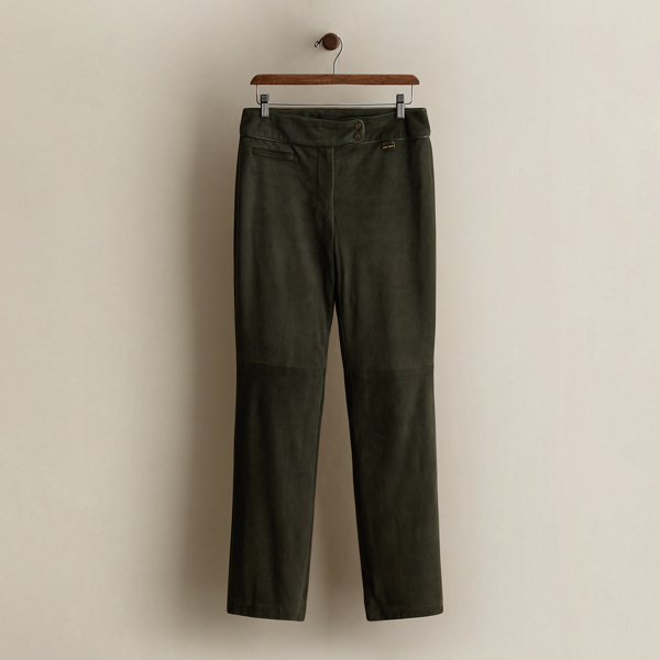 c. 2007 Lamb-Suede Pant - Size 6