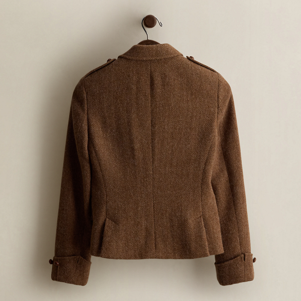c. 2008 Herringbone Blazer - Size 6