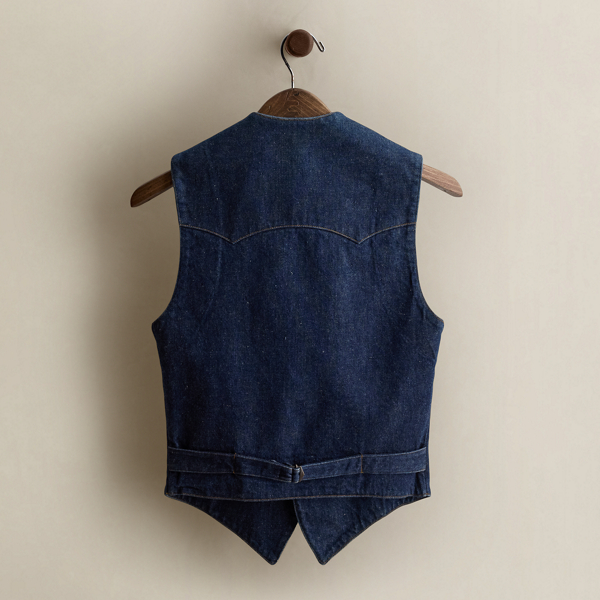 c. 1979 Denim Vest - Size L