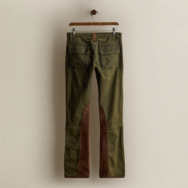 2008 Leather-Trim Jodhpur Pant - Size 28