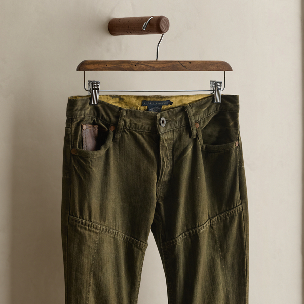 2008 Leather-Trim Jodhpur Pant - Size 28