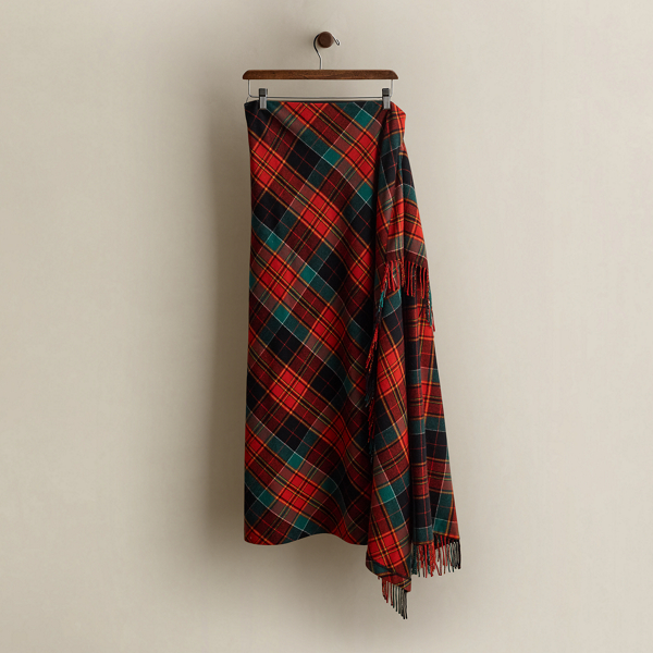 2004 Fringe-Trim Plaid Skirt - Size 6