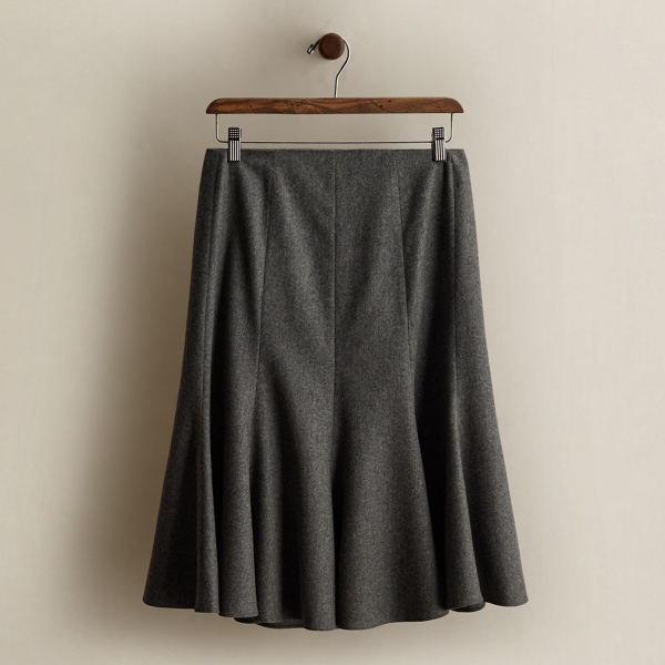 2005 Pleated Wool Skirt - Size 6