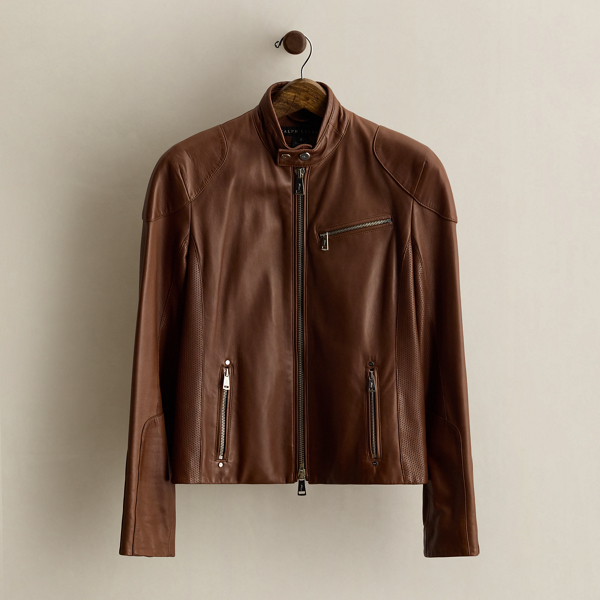 c. 2007 Lambskin Moto Jacket - Size 6