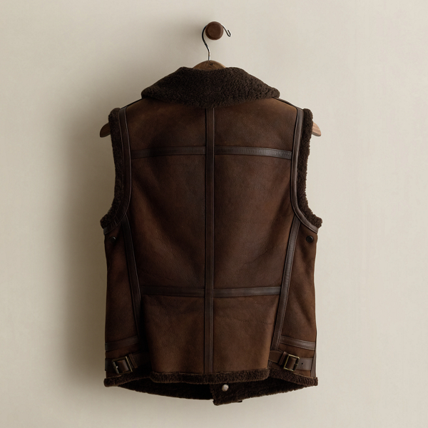 2015 Shearling Vest - Size S