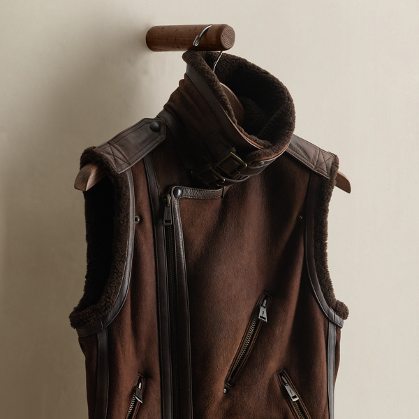 2015 Shearling Vest - Size S