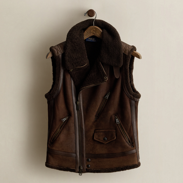 2015 Shearling Vest - Size S